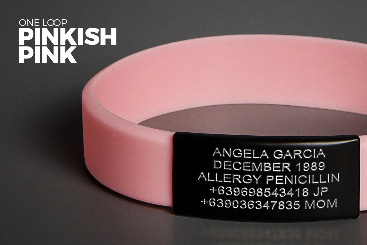 One Loop Wrist Tag - Pinkish Pink – One Loop PH